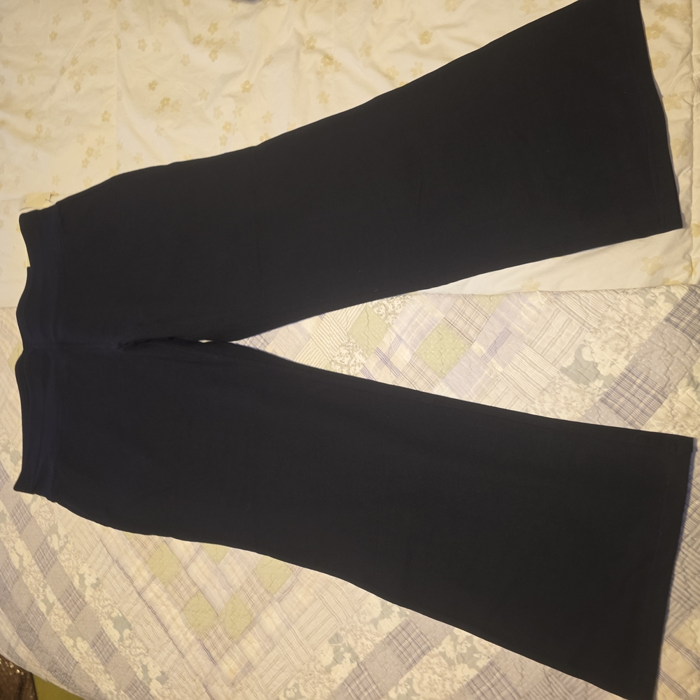 Black Wide-Leg Pants